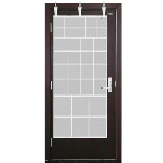 Cruise On Large Mesh Over The Door Organizer - Cruise Ship Essentials 2024 & 2025 Hanging Shoe Organizer 34 Pockets (24"x60") Behind The Door Storage - Bathroom Door Organizer